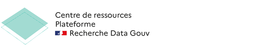 Centre de ressources plateforme Recherche Data Gouv